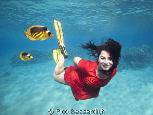 Underwater Beauty ;-)
Natural light only ( using magic f... by Rico Besserdich 